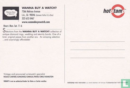 Wanna Buy a Watch?  - Afbeelding 2