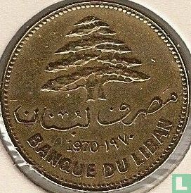 Libanon 25 piastres 1970 - Afbeelding 1