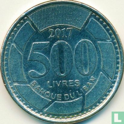 Libanon 500 Livre 2017 - Bild 1
