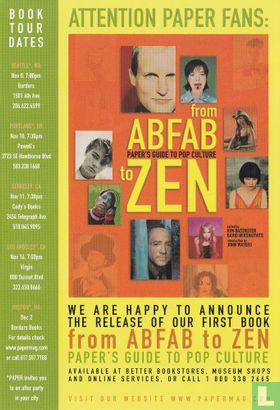 Paper's Guide To Pop Culture "from Abfab to Zen" - Afbeelding 1