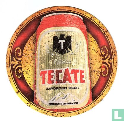 Tecate imported beer - Image 1