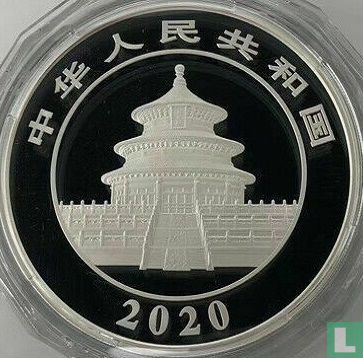 China 50 yuan 2020 (PROOF) "Panda" - Afbeelding 1