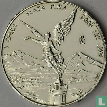 Mexico 1 onza plata 2009 - Afbeelding 1
