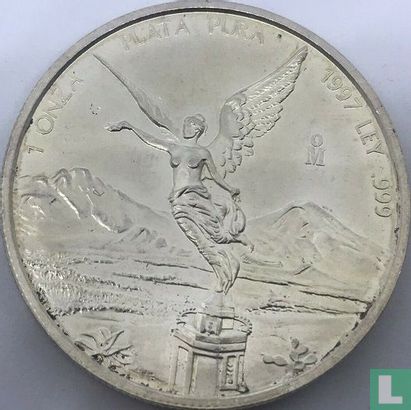Mexico 1 onza plata 1997 - Image 1