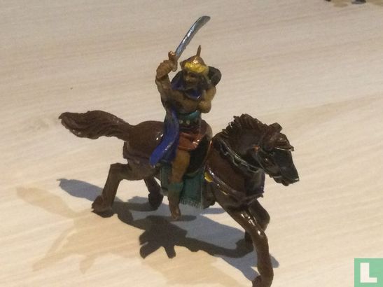 Mongol warrior on horseback - Image 1