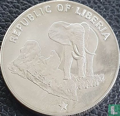 Liberia 5 Dollar 1975 (PP) - Bild 2
