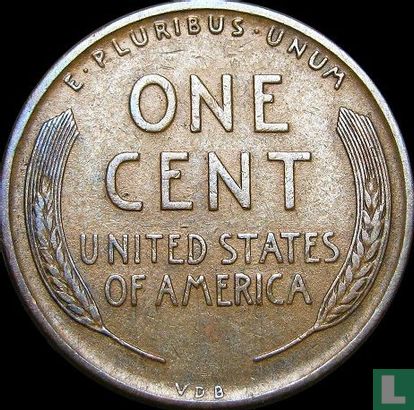 États-Unis 1 cent 1909 (Lincoln - sans lettre - avec VDB - type 2) - Image 2