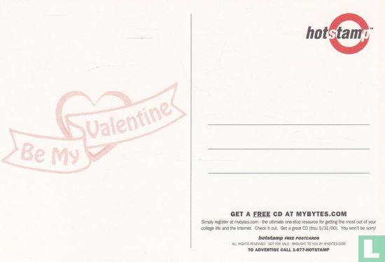 hotstamp 'Be My Valentine' - Afbeelding 2