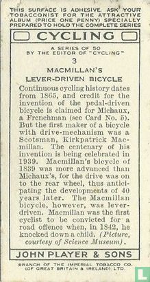MacMillan's Lever-Driven Bicycle - Image 2