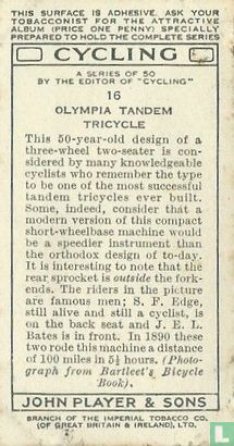 Olympia Tandem Tricycle - Afbeelding 2