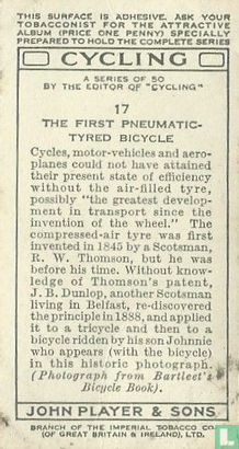 The First Pneumatic-Tyred Bicycle - Afbeelding 2