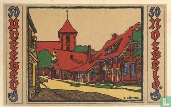 Preetz, Stadt - 50 Pfennig (T) 1921 - Afbeelding 2