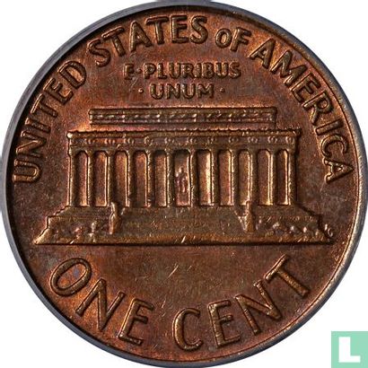 États-Unis 1 cent 1969 (S - type 2) - Image 2