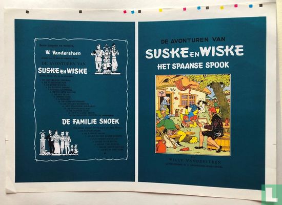 Suske en Wiske - Proefdruk Spaanse spook - Afbeelding 1