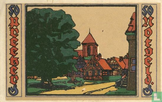 Preetz, City - 50 Pfennig (E1) 1921 - Image 2