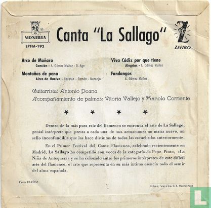 Canta La Sallago - Afbeelding 2