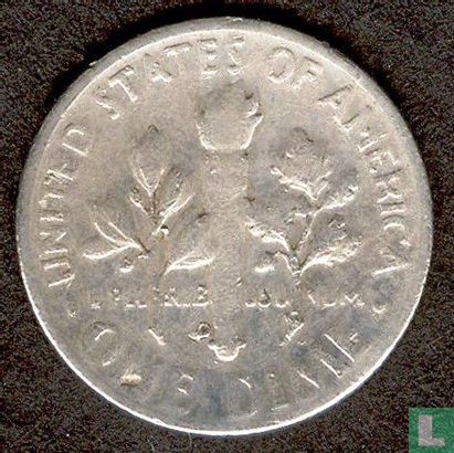 United States 1 dime 1955 (D) - Image 2