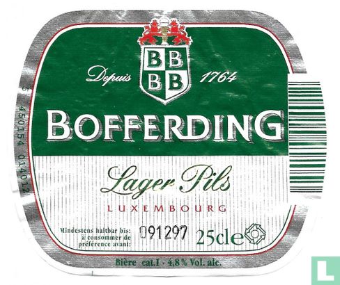 Bofferding Lager Pils 25cl