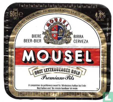 Mousel Premium Pils 50cl - Image 1
