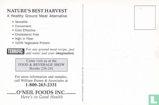 O'Neil Foods Inc. - Nature's Best Harvest - Image 2