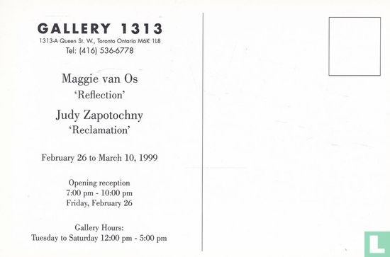 Gallery 1313 - Maggie van Os / Judy Zapotochny - Image 2