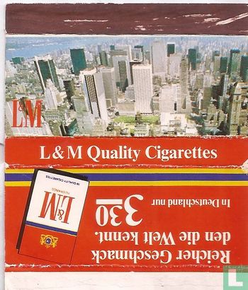 L&M Quality Cigarettes