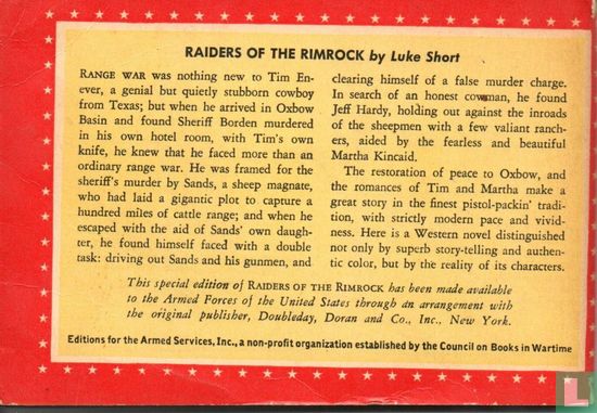 Raiders of the Rimrock - Afbeelding 2