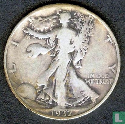 Vereinigte Staaten ½ Dollar 1937 (ohne Buchstabe) - Bild 1
