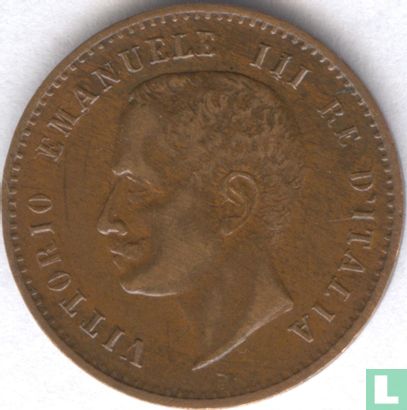 Italië 2 centesimi 1906 (misslag) - Afbeelding 2