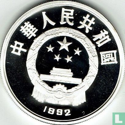 Chine 10 yuan 1992 (BE) "Piotr Ilitch Tschaikovsky" - Image 1