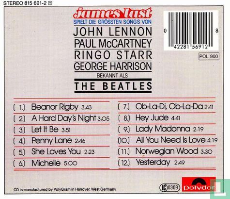 Die größten songs von The Beatles - Afbeelding 2