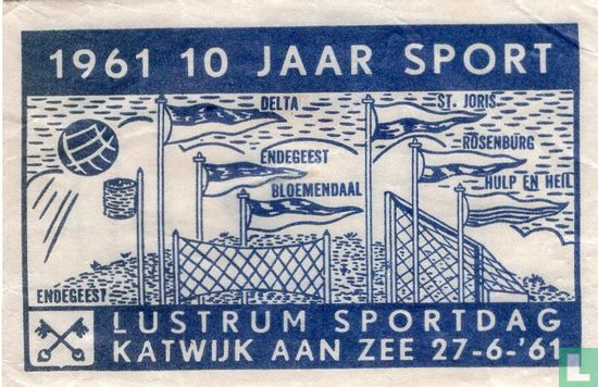 1961 10 Jaar Sport - Afbeelding 1