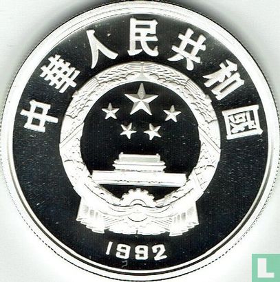 Chine 10 yuan 1992 (BE) "Alfred Nobel" - Image 1
