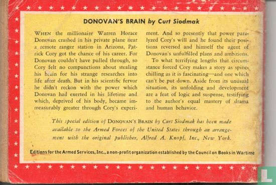 Donovan’s brain - Afbeelding 2