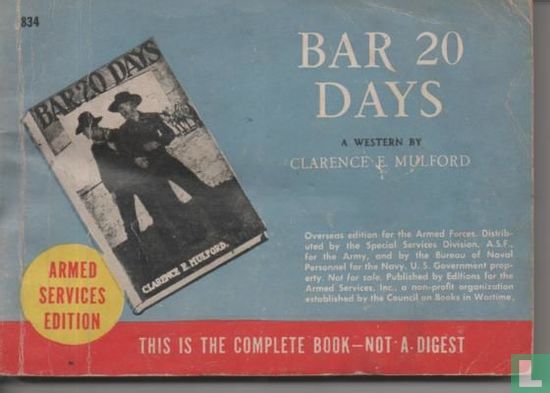 Bar 20 days - Afbeelding 1