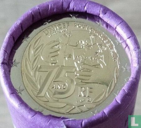 France 2 euro 2021 (roll) "75 years of UNICEF" - Image 1