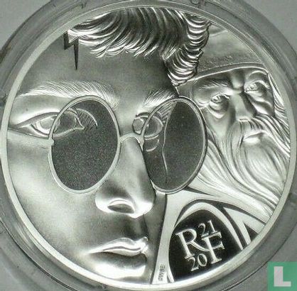 Frankrijk 10 euro 2021 (PROOF) "Harry Potter" - Afbeelding 1