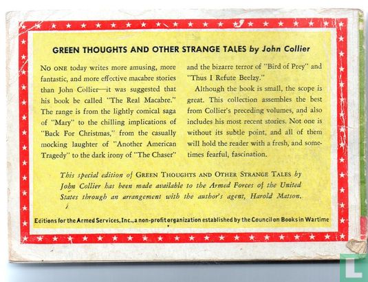 Green thoughts and other strange tales - Afbeelding 2