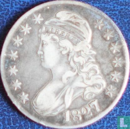 United States ½ dollar 1827 (type 1) - Image 1