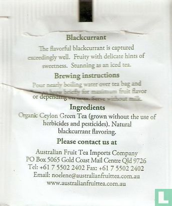 green tea & blackcurrant - Afbeelding 2