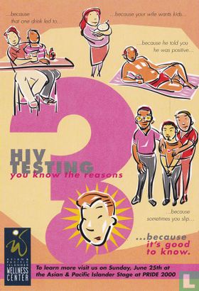 Asian & Pacific Islander Wellness Center - HIV Testing - Afbeelding 1