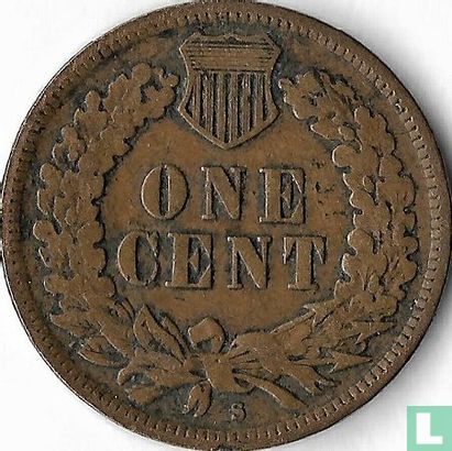 Verenigde Staten 1 cent 1908 (S) - Afbeelding 2