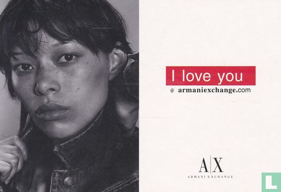Armani Exchange "I love you"  - Afbeelding 1