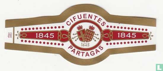 Cifuentes Partagas since 1845 - 1845 - 1845 - Afbeelding 1