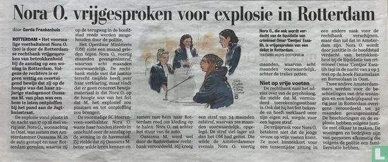 Nora O. vrijgesproken voor explosie in Rotterdam - Image 2