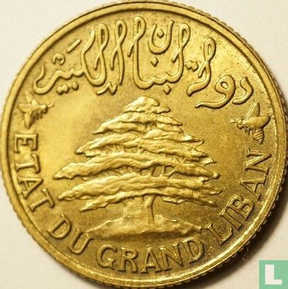 Libanon 5 Piastre 1931 - Bild 2