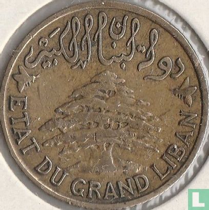 Liban 5 piastres 1933 - Image 2