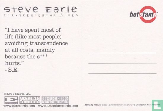 Steve Earle - Transcendental Blues - Afbeelding 2