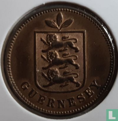 Guernsey 1 Double 1889 - Bild 2