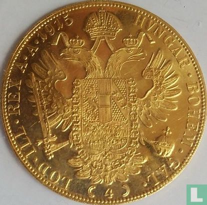 Autriche 4 ducats 1915 - Image 1